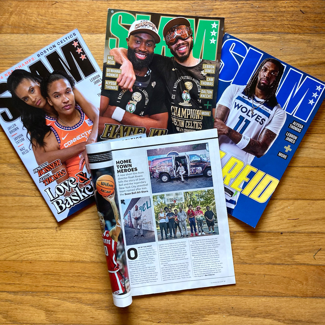 SLAM Magazine Cover